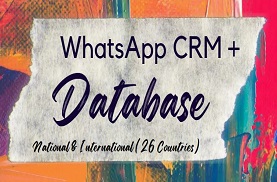 WhatsApp CRM and Database